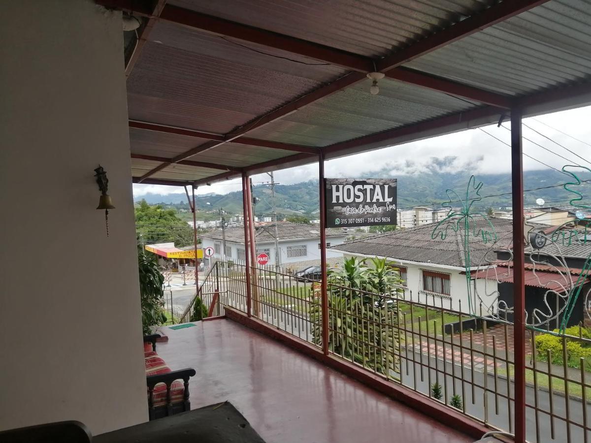 Hostal Spa Casa De Piedra Con Jacuzzi Santa Rosa de Cabal Exterior photo